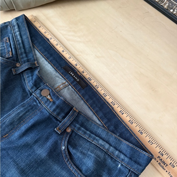 J Brand Mom Shorts Dark Wash Cut Offs - Picture 8 of 11